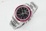 PPM Factory Rolex Daytona 40mm Cal.4130 Movement Diamond Bezel WG SS Band Watch